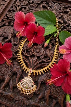 Vintage style panchaloham Necklace